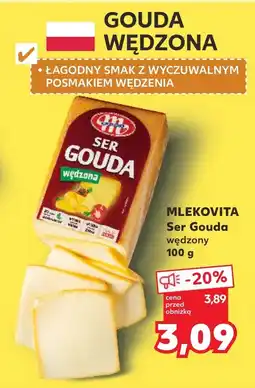 Kaufland Ser wędzony Mlekovita oferta