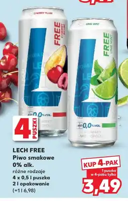 Kaufland Piwo bezalkoholowe Lech oferta