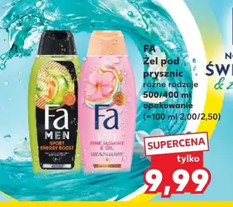 Kaufland Żel pod prysznic Fa oferta
