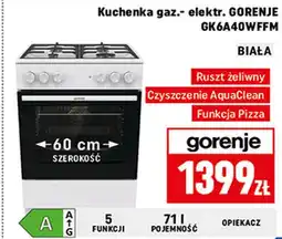 Neopunkt Kuchenka gazowo-elektryczna oferta