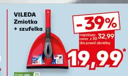 Kaufland Szufelka ze zmiotką Vileda oferta