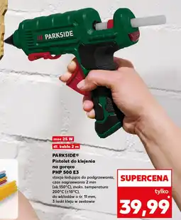 Kaufland Pistolet do kleju na gorąco Parkside oferta