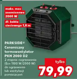 Kaufland Termowentylator Parkside oferta