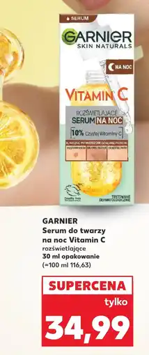 Kaufland Serum do twarzy Garnier oferta