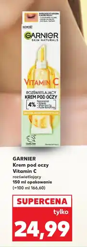 Kaufland Krem pod oczy Garnier oferta