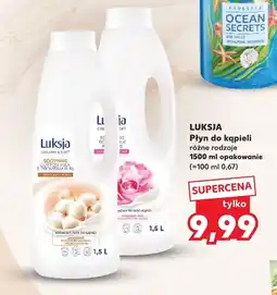 Kaufland Płyn do kąpieli Luksja oferta