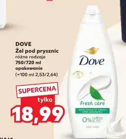 Kaufland Żel pod prysznic Dove oferta