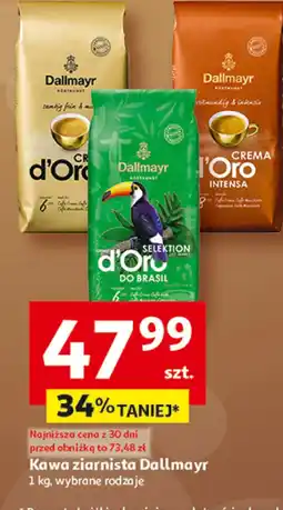 Auchan Kawa ziarnista Dallmayr oferta