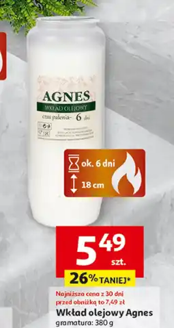 Auchan Wkład olejowy Agnes oferta