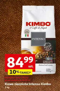 Auchan Kawa ziarnista Kimbo oferta