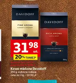 Auchan Kawa mielona Davidoff oferta