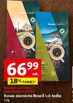 Auchan Kawa ziarnista Brazil oferta