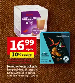 Auchan Kawa w kapsułkach Dolce Gusto oferta