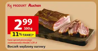Auchan Boczek surowy oferta