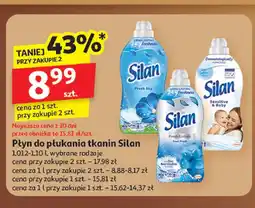 Auchan Płyn do płukania tkanin Silan oferta