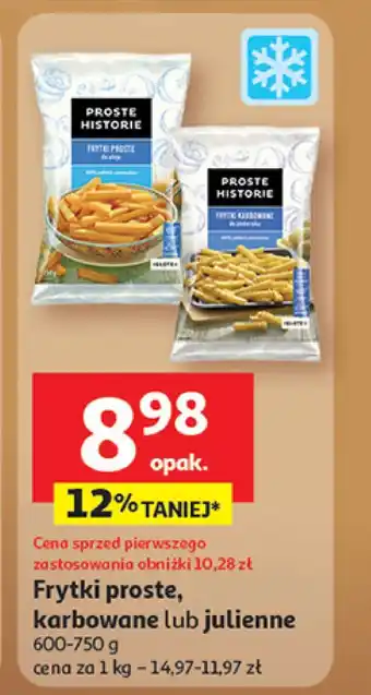 Auchan Frytki Proste Historie oferta