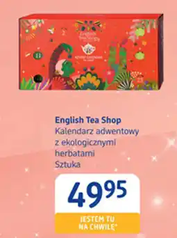 dm drogerie markt English Tea Shop Kalendarz adwentowy z ekologicznymi herbatami oferta