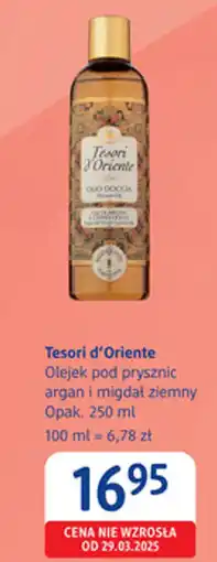 dm drogerie markt Tesori d'Oriente Olejek pod prysznic oferta