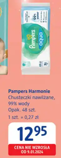 dm drogerie markt Pampers Harmonie Chusteczki nawilżane, 99% wody oferta