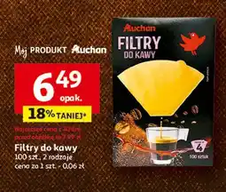 Auchan Filtry do kawy nr. 4 Auchan oferta