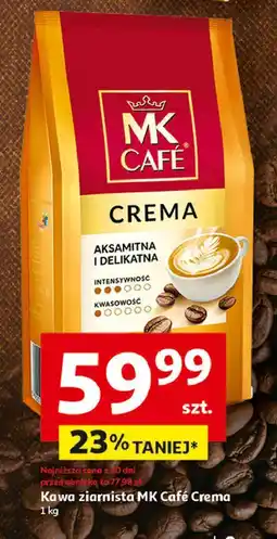 Auchan Kawa Mk Cafe Crema oferta