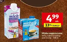 Auchan Mleko zagęszczone light z magnezem Gostyń oferta