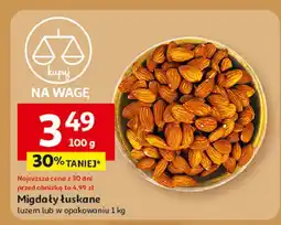 Auchan Migdały łuskane oferta