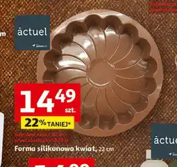 Auchan Forma silikonowa kwiat Actuel oferta