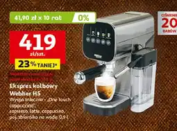 Auchan Ekspres kolbowy h5 Webber oferta