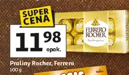 Auchan Praliny w pudełku tekturowym Ferrero Rocher oferta