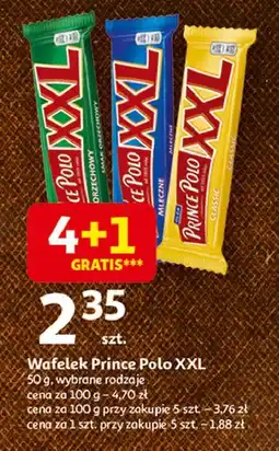 Auchan Wafelek orzechowy Prince Polo Xxl oferta