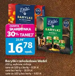Auchan Baryłki o smaku whisky E. Wedel oferta
