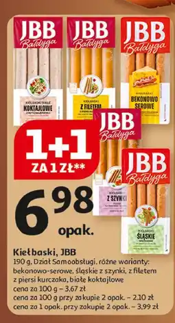 Auchan Kiełbaski koktajlowe Jbb Bałdyga oferta