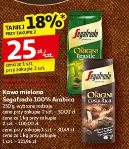 Auchan Kawa Segafredo Le Origini Costa Rica oferta