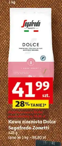 Auchan Kawa Segafredo Zanetti Crema Dolce oferta