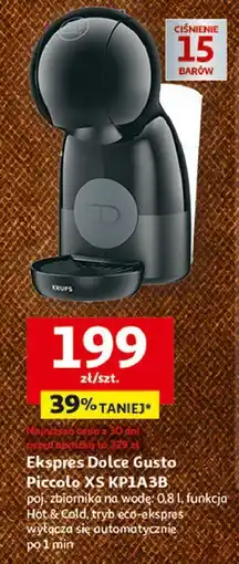 Auchan Ekspres do kawy kp1a3b piccolo xs Nescafe Dolce Gusto oferta