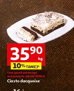 Auchan Ciasto dacquoise oferta