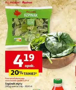 Auchan Szpinak Auchan oferta