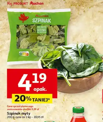 Auchan Szpinak Auchan oferta