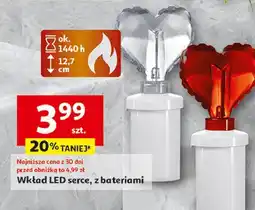 Auchan Wkład led serce oferta