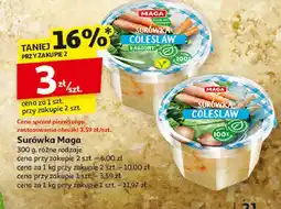Auchan Surówka colesław łagodna Maga oferta