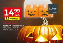 Auchan Świeczki led Actuel oferta