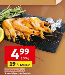 Auchan Krewetki parzone średnie oferta