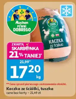 Auchan Kaczka ze ściółki Auchan Pewni Dobrego oferta