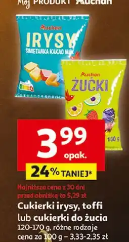 Auchan Cukierki irysy Auchan oferta
