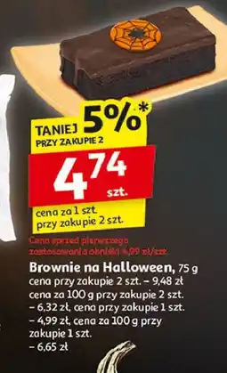 Auchan Brownie halloween Kraina Wypieków oferta