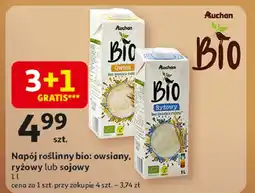 Auchan Napój owsiany Auchan Bio oferta