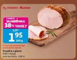 Auchan Szynka z pieca Auchan oferta