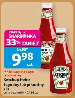 Auchan Ketchup pikantny Heinz oferta