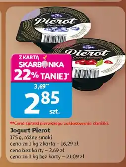 Auchan Jogurt jagoda Olma Pierot oferta